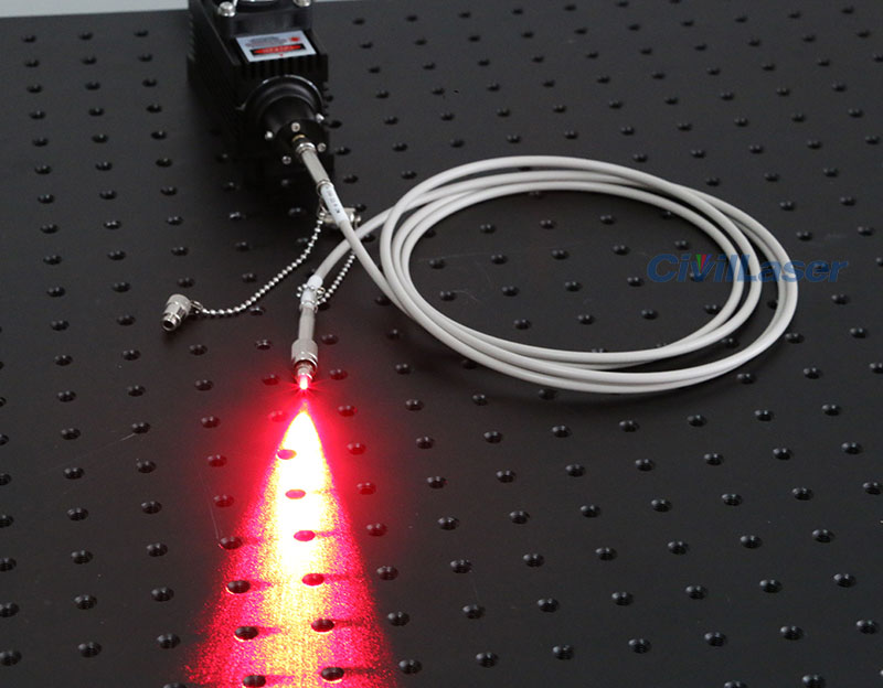 638nm Fiber coupled Laser CivilLaser customized product Deposit